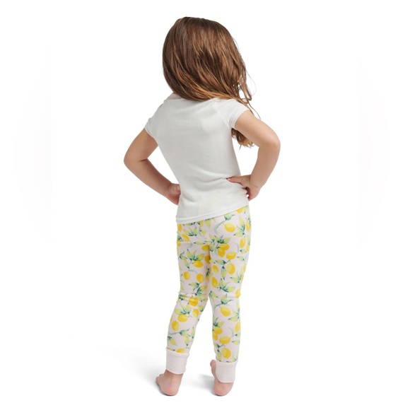 NWT Rae Dunn Girl's "MAMAS MAIN SQUEEZE" Short Sleeve Tee and Jogger Pajama Set - Picture 3 of 6